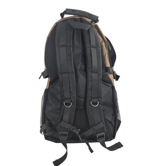 NRA Computer Backpack Laptop Bag Tactical Military Polyester Pack Khaki Brown - Picture 8 of 12